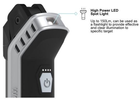 Folding Inspection Light