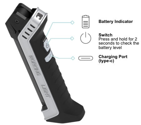 Folding Inspection Light
